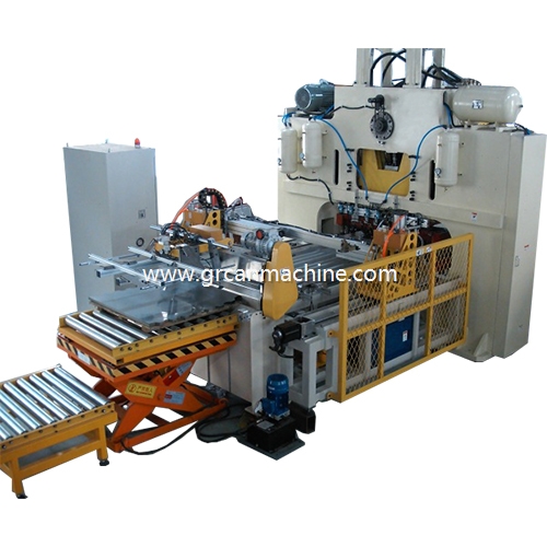 Equipo de Fabricación de Tapas Fondos Aros CNC (Alimentación de Hojas)